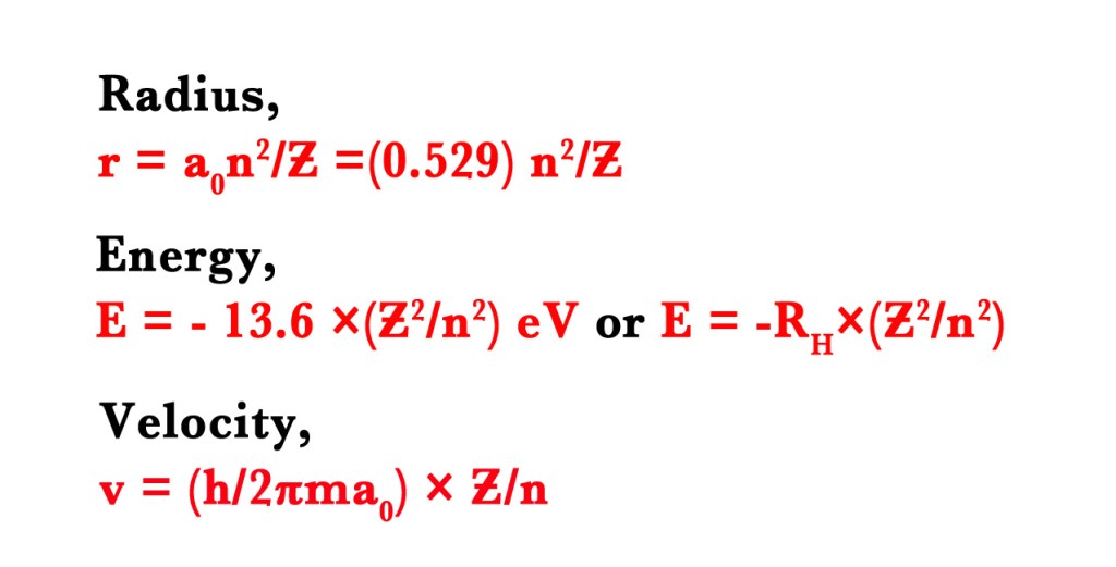 24. The Bohr Model (2). – Madoverchemistry